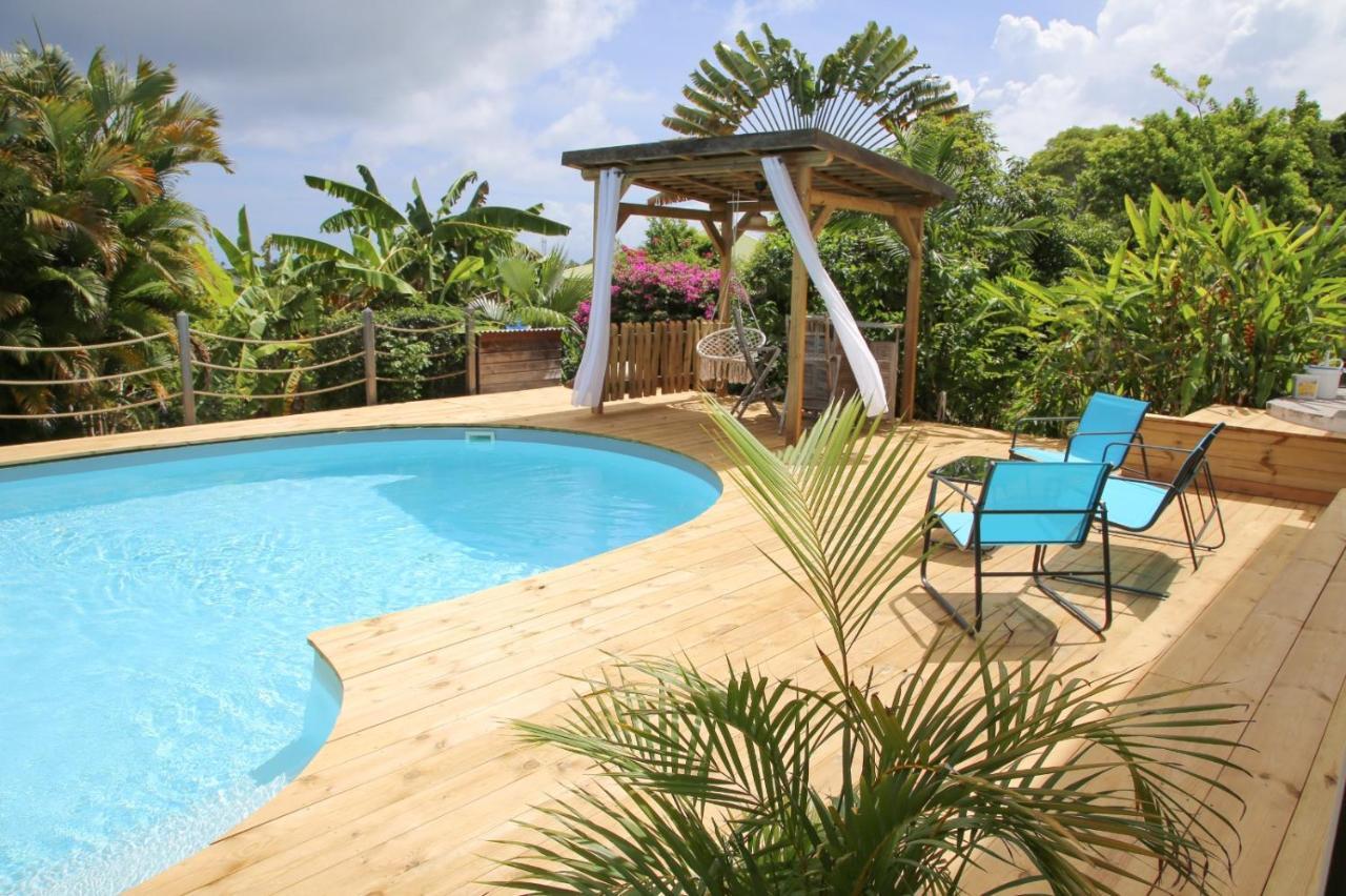 L Orchidee Bleue, Bas De Villa, Vue Mer, Piscine Privee ساينت آن المظهر الخارجي الصورة