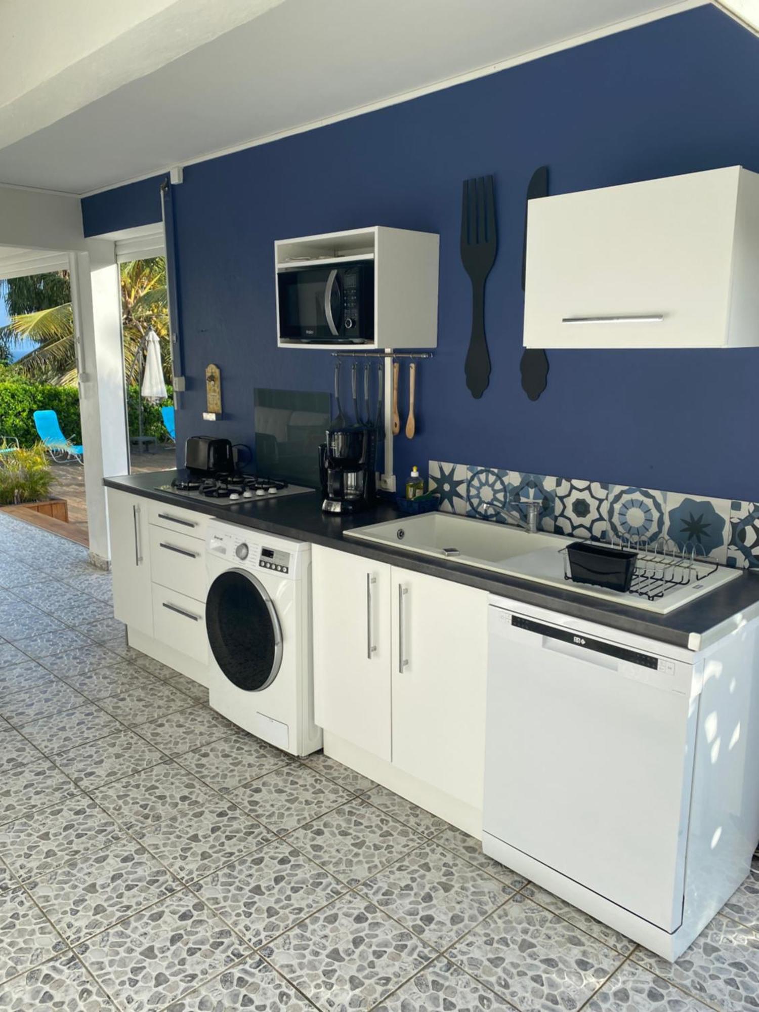 L Orchidee Bleue, Bas De Villa, Vue Mer, Piscine Privee ساينت آن المظهر الخارجي الصورة